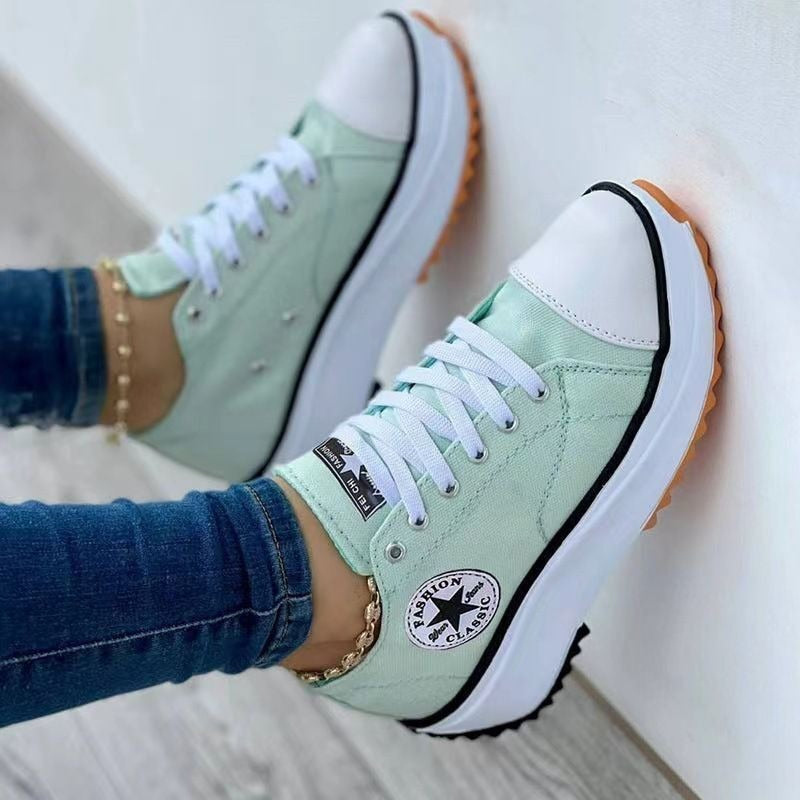 Lace-up shoes for women