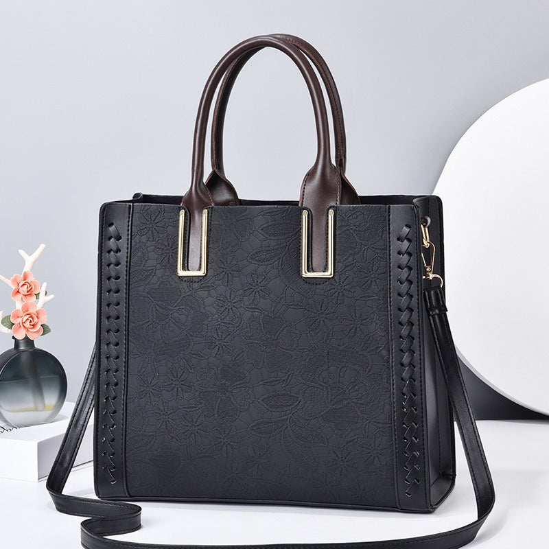 Crossbody Bag Womens New Simple Style Shoulder Bag Soft Leather Bag