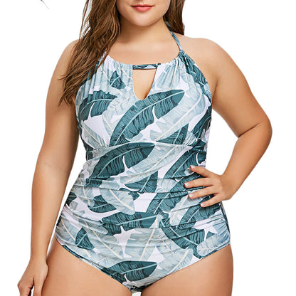 Push Up Bikinis Bathing Suit Women One Piece Swimsuit Plus Size Swimwear 5XL Fat Bikini