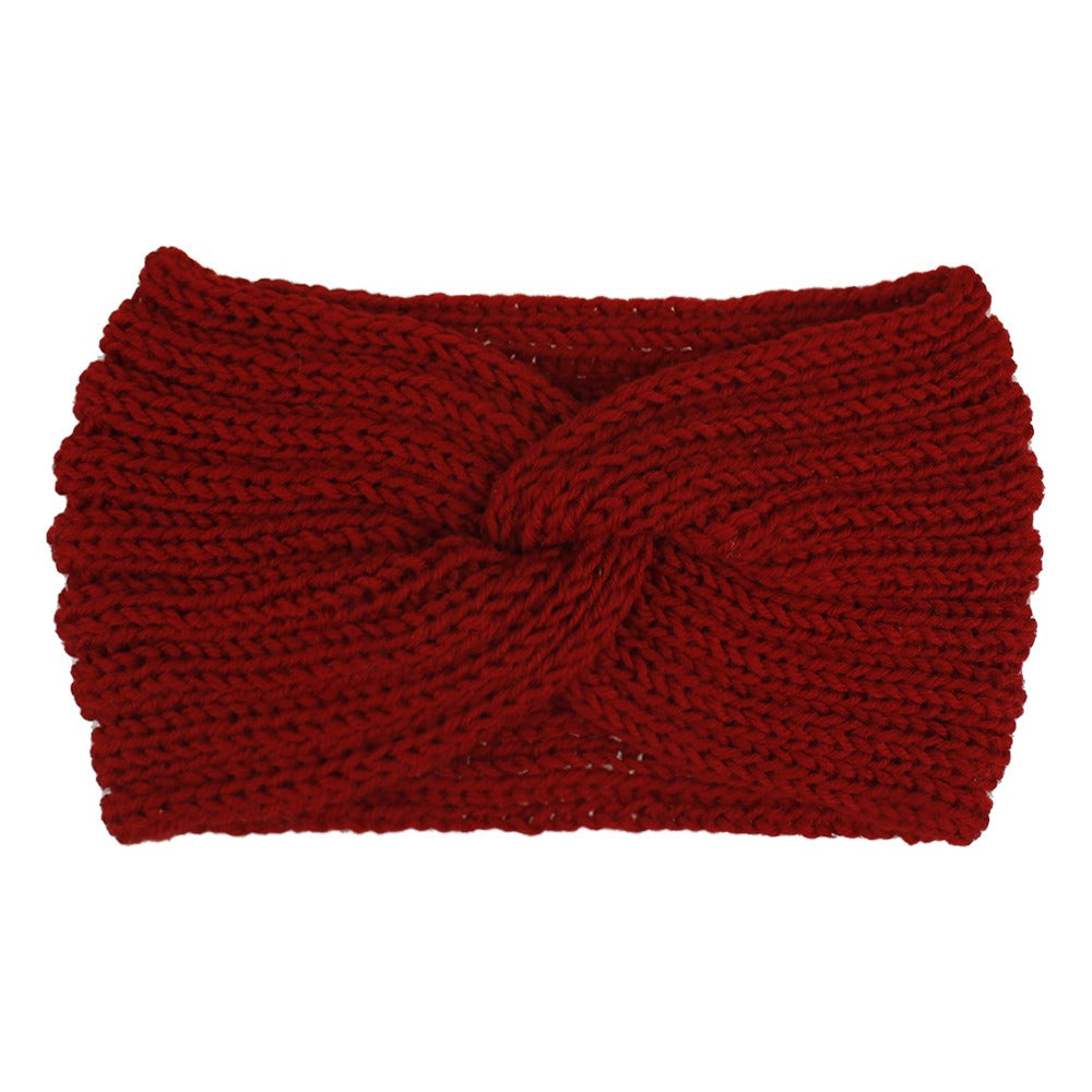 Woolen Knitted Hair Band Women&