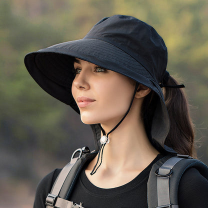 European And American Summer Cap Children Climb Mountains