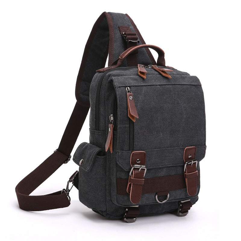 Canvas Backpack Men Travel Back Pack Multifunctional Shoulder Bag for Women Laptop Rucksack School Bags Female Daypack