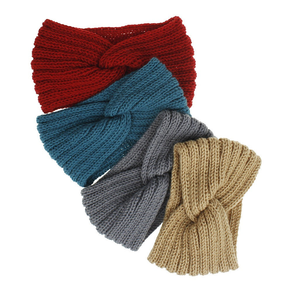 Woolen Knitted Hair Band Women&