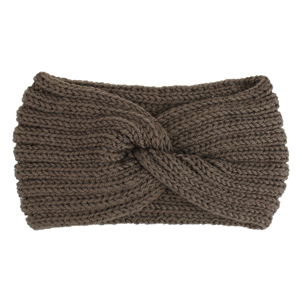 Woolen Knitted Hair Band Women&