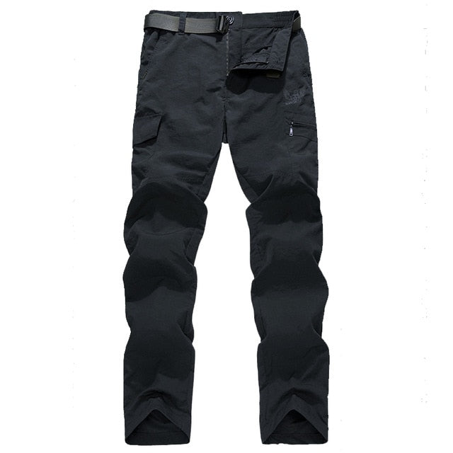 Breathable lightweight Waterproof Quick Dry Casual Pants Men Summer Army Military Style Trousers Men&