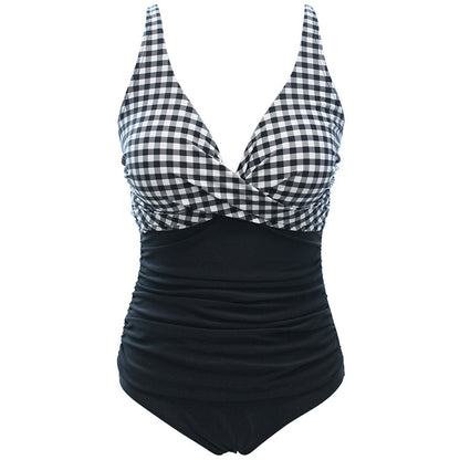 New One-Piece Triangle Swimsuit Women&