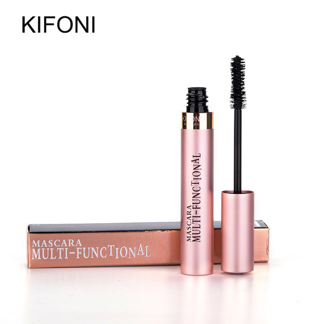 KIFONI Makeup 4D Silk Fiber Lash Mascara Waterproof Rimel Mascara Eyelash Extension Black Thick Lengthening Eye Lashes Cosmetics