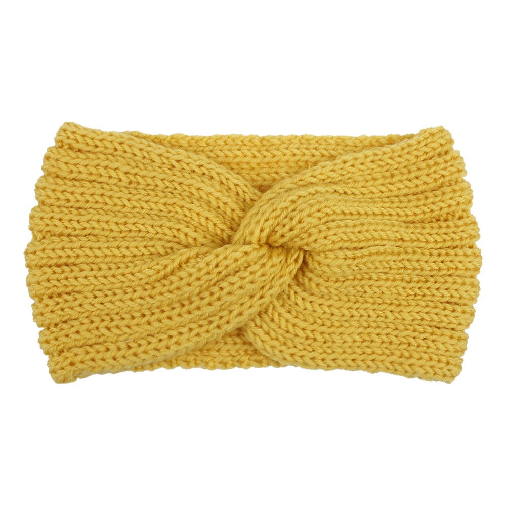 Woolen Knitted Hair Band Women&