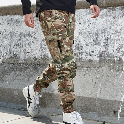 Mege Brand Men Fashion Streetwear Casual Camouflage Jogger Pants Tactical Military Trousers Men Cargo Pants for Droppshipping