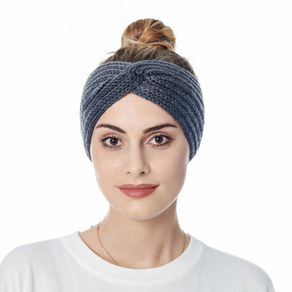 Woolen Knitted Hair Band Women&