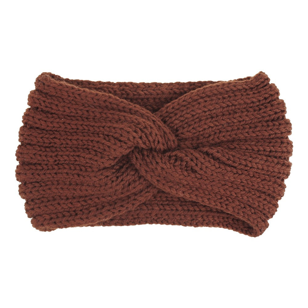 Woolen Knitted Hair Band Women&