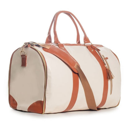 Convenient Travel Carrying Clothing Bag Large PU Leather Travel Luggage Bag Women&