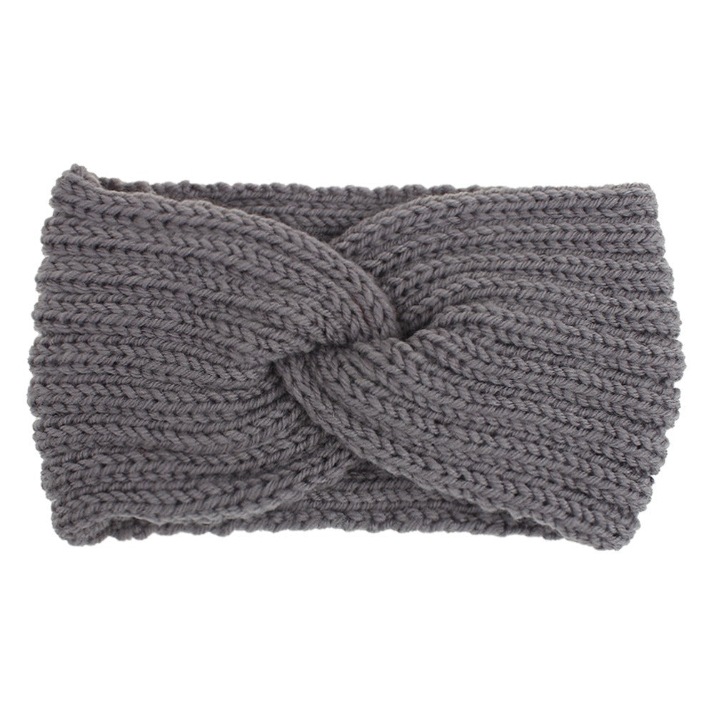 Woolen Knitted Hair Band Women&