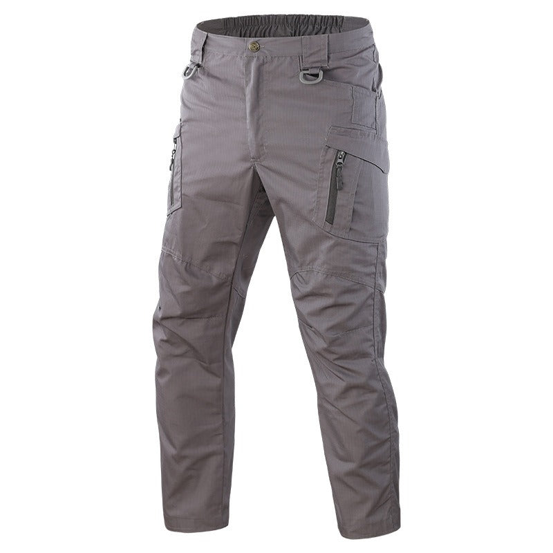 Outdoor Spring/Summer Thin Plaid Pants Camo Casual Pants Men&