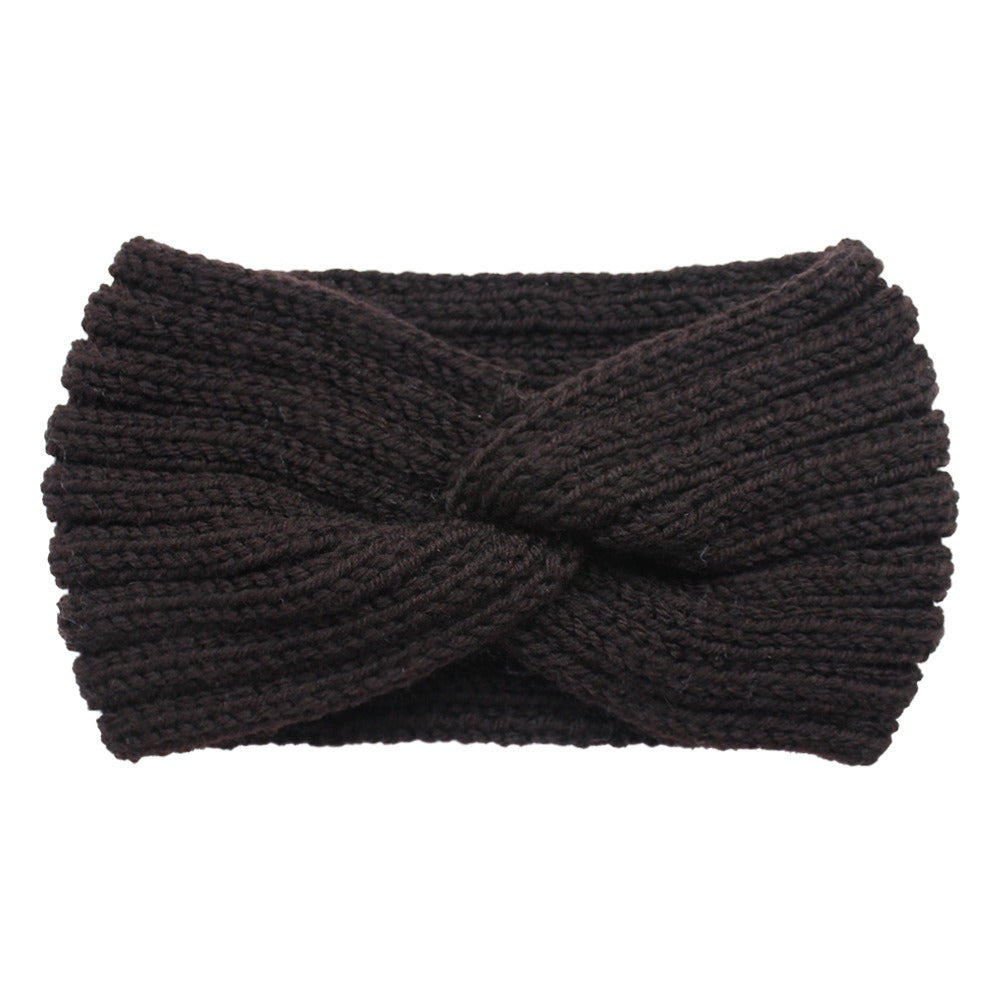 Woolen Knitted Hair Band Women&