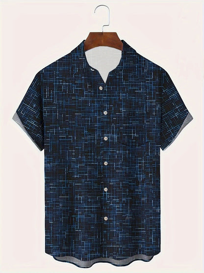 Fashion Printed Shirt Summer Menswear Printing