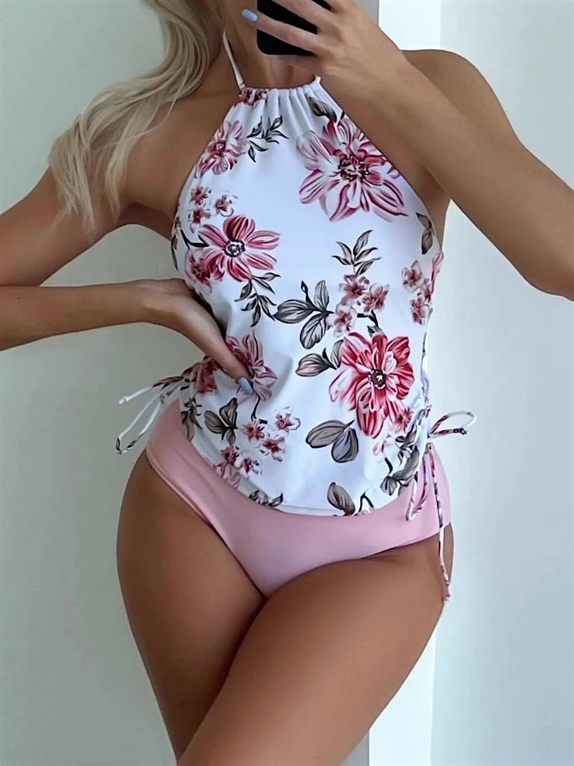 Swimwear Swimwear New Split Bikini Swimwear Sexy European and American Bikini Women Bikibi Sleeveless Swimwear Women&