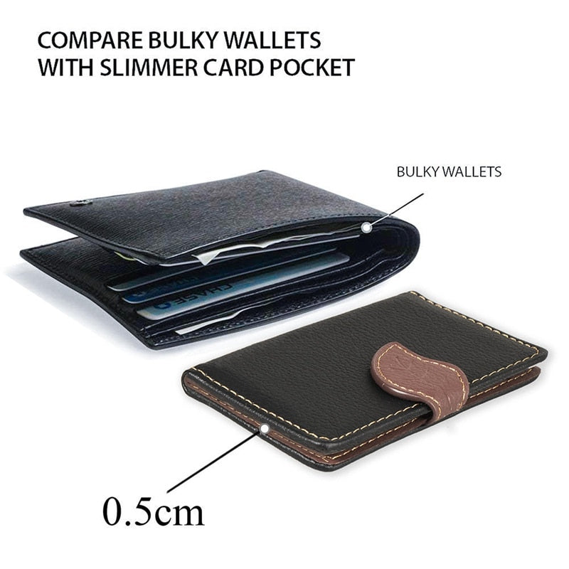 Creative PU leather Phone Wallet Case Women Men Credit Card Holder Pocket Stick 3M Adhesive Fashion Mobile Phone Card Holder