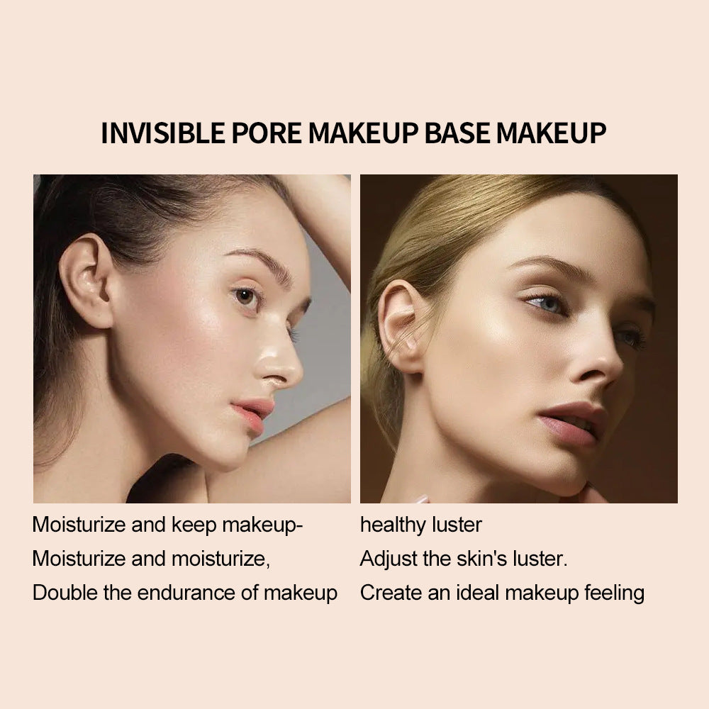 Invisible Pores Transparent Makeup Pre-Milk Pearl Gel Cream Base Milk Beauty Moisturizing And Hydrating Makeup Pre-Milk Isolation