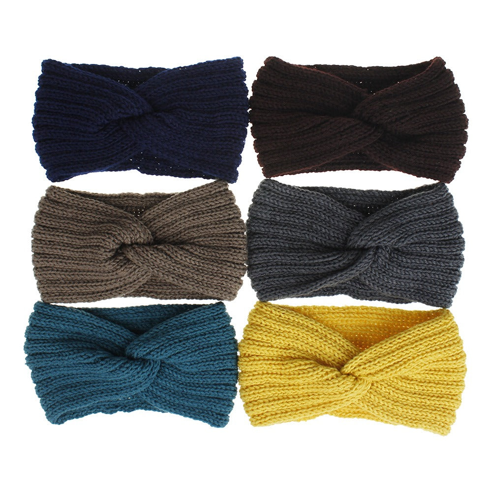 Woolen Knitted Hair Band Women&