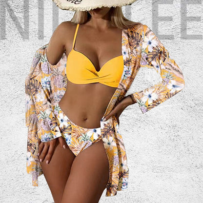 New Bikini 3-Piece Swimsuit Women&