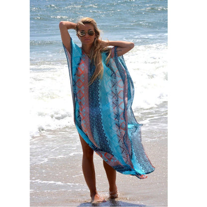 Summer Sexy Beach Dress Women Bikini Cover up Tunic Pareos Sarong Swimwear Kaftan Robe Sundress Ladies Swim Suit