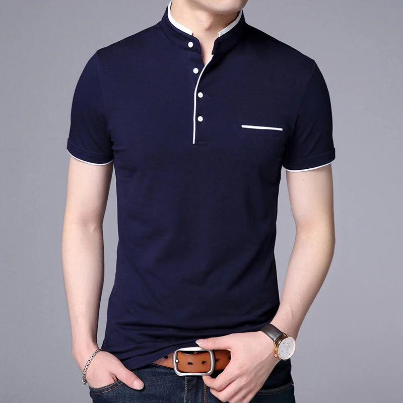 New Fashion Brand Polo Shirt Men&