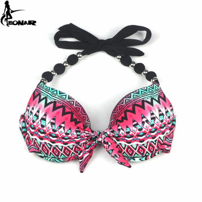 Bikinis Women Separately Top and Bottom Swimsuit Push Up Brazilian Bikini Set Halter Swimwear Sexy Beachwear Bathing Suits