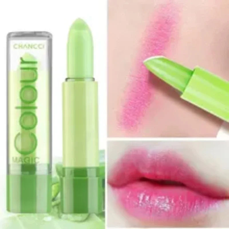 High Quality magic waterproof Color lipstick lip balm beauty accessories prevent lipstick fruity Smell Lip Gloss H114