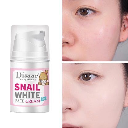 60ml Snail Collagen Face Day Cream Sun Protection Whiten Brighten Beauty Face Cream Anti-wrinkles Moisturizing Skincare Emulsion