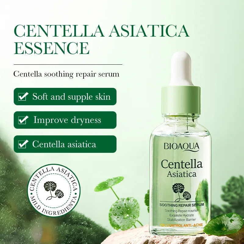 BIOAQUA Centella Face Serum skincare Face Essence Moisturizing Firming Repairing Anti-aging Facial Liquid Serum Skin Care