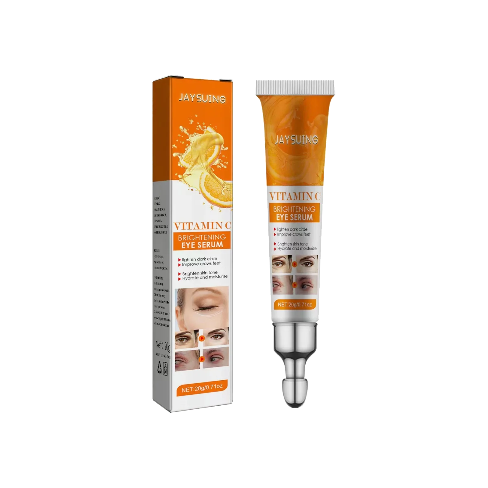 Vitamin C Anti Wrinkle Serum Remove Dark Circle Eye Crea Eye Skin Lifting Firming Fine Lines Anti-Aging Eye Bags Cream Products