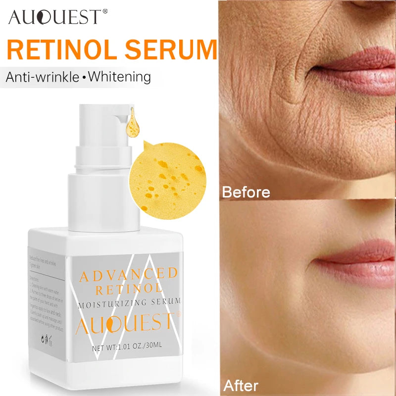 Retinol Skin Care Set Anti-Aging Whitening Face Cream Anti-Wrinkle Facial Serum Anti Dark Circle Eye Bags Eye Cream Skincare Kit