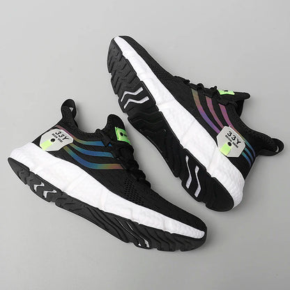 Women Sneakers 2023 New Mesh Breathable White Running Platform Shoes Comfortable Outdoor Sports Men Brand Shoes Tenis Masculino