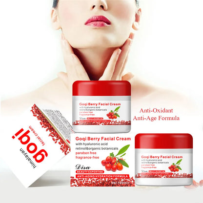 WolfBerryes Face Creams 100ml Goji Essence Moisturizing  Goqi Berry Skincare Chinese Matrimony Vine Shin Care Cosmetic