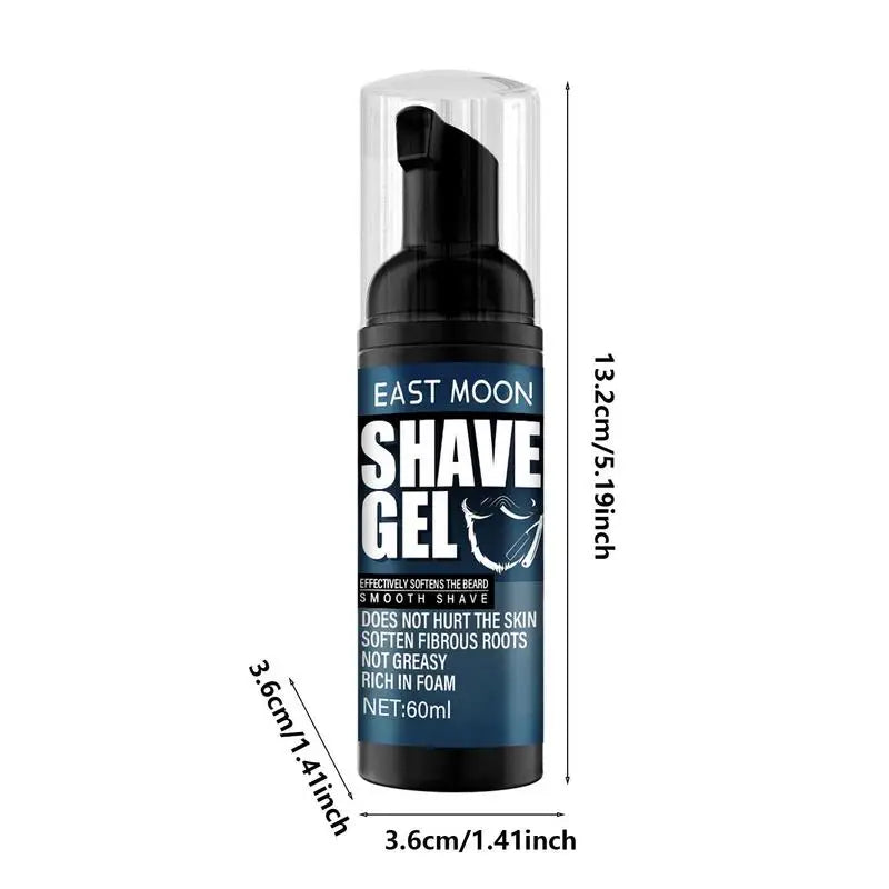 Men Beard Shaving Foaming Cream Facial Hair Cleaning Moisturizing Shaving Gel Male Beard Care Supplies