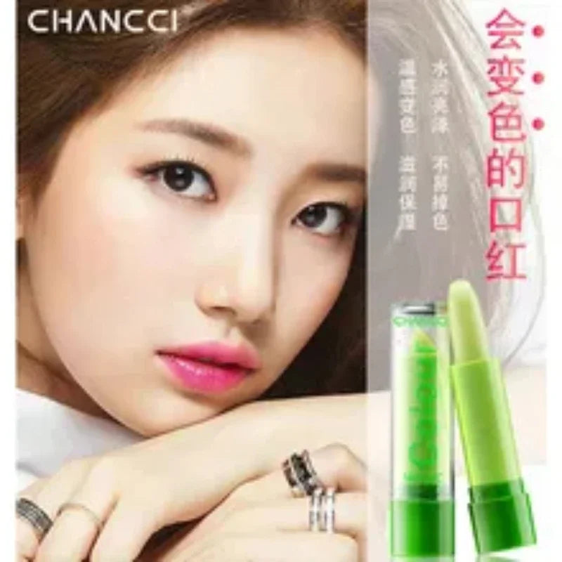 High Quality magic waterproof Color lipstick lip balm beauty accessories prevent lipstick fruity Smell Lip Gloss H114