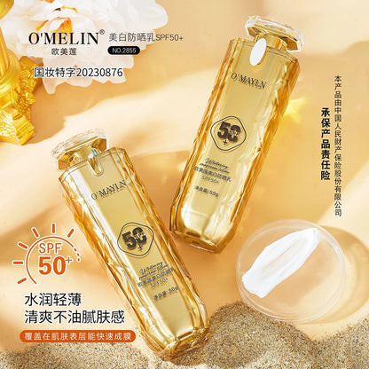 spf50+ Sunscreen Lotion Whitening Solar Uv Radiation Sun Screen Protetor Body Cream Oil-control Moisturizing Face Sunscreen