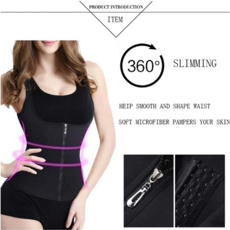 Waist Trainer Slimming Shapewear Faja Tummy Shaper Slimming Belt Body Shaper Women Adjustable Shoulder Strap Girdle