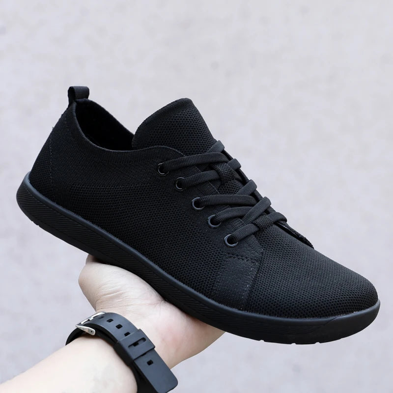 Wide Toe Unisex Sneakers Men Women Mesh Summer Casual Shoes For Men Barefoot Shoes Sport Footwear Training Tennis