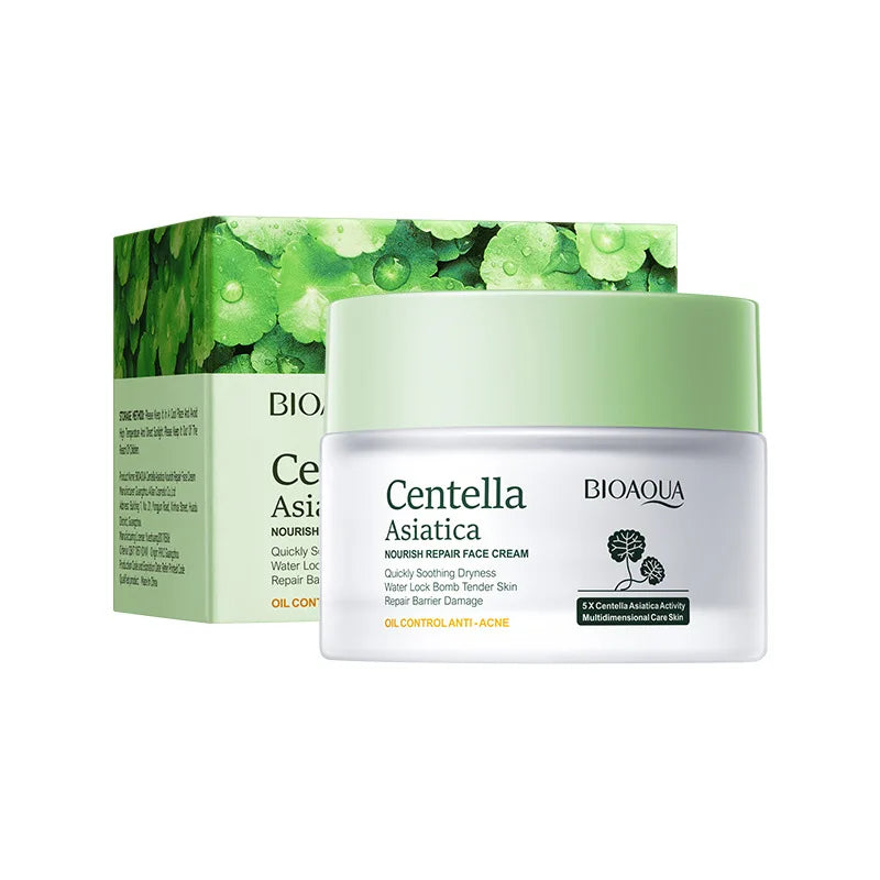 BIOAQUA Centella Asiatica Face Cream skincare Moisturizing Nourishing Anti-Aging Anti Wrinkle Facial Cream Skin Care for Beauty