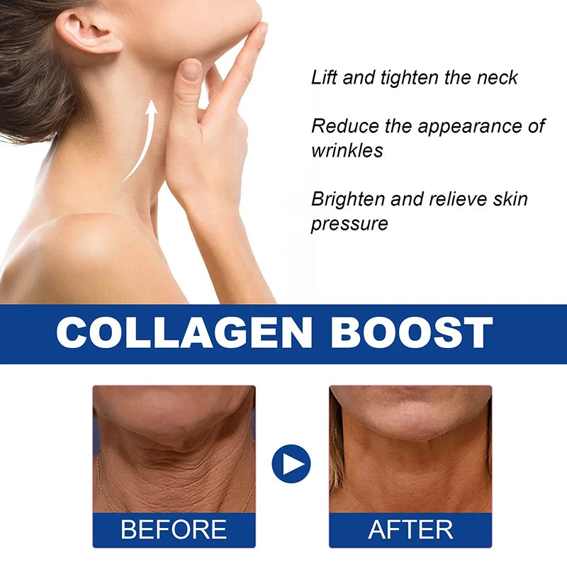 collagen neck cream anti-aging tightens lifts