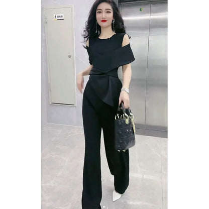 Version of New High-end Fashion Temperament Jumpsuit Women&