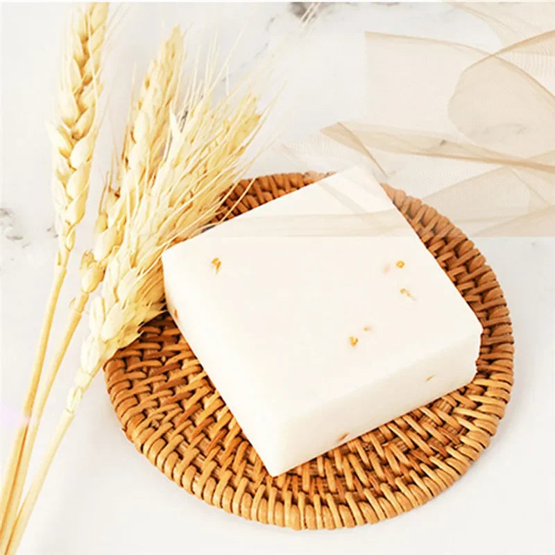 Thailand Rice Soap 65g Original Thailand Handmade Soap Rice Milk Soap whitening soap goat milk soap Handmade soap for face