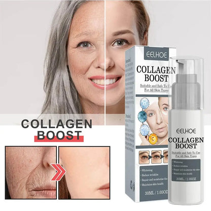 1/2pcs 30ml Collagen Boost Firming Essence Cream Fade fine lines Face brightening lightining Serum Cream skin care for women