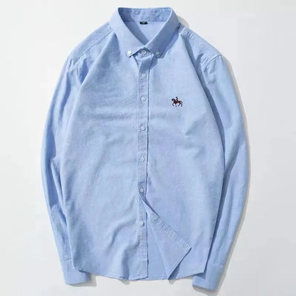 100% Cotton Oxford Shirt Men&